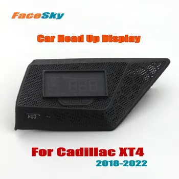 FaceSky HUD Automobilių Head Up Display Už Cadillac XT4 2018-2022 Auto Elektronikos Priedai Vaizdas iš Priekio prekinis, galinis Stiklo Projektorius
