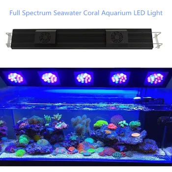 Akvariumas LED Rifas Šviesos Pritemdomi Visą Spektrą Jūrų LED Jūros Koralų, Žuvų Tankai Mount Įtraukti koralų, žuvų bakas LED