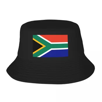 Naujas Mados Kibirą Skrybėlės Žvejys Kepurės Moterims, Vyrams, Gorras Vasarą Pietų Afrikos Vėliava