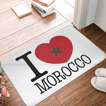 Marokas Vėliavos neslidus Słomianka Hip-Hop Kambarį, Miegamąjį, Mat Maldos Kilimų Flanelė Modernus Dekoro