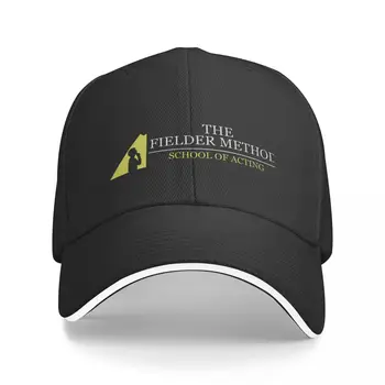 Į Fielder Metodas Mokyklos vaidybos Studija Repeticija Logotipas (tamsus fonas) Beisbolo kepuraitę užsakymą skrybėlės Vyrų Skrybėlę Moterų
